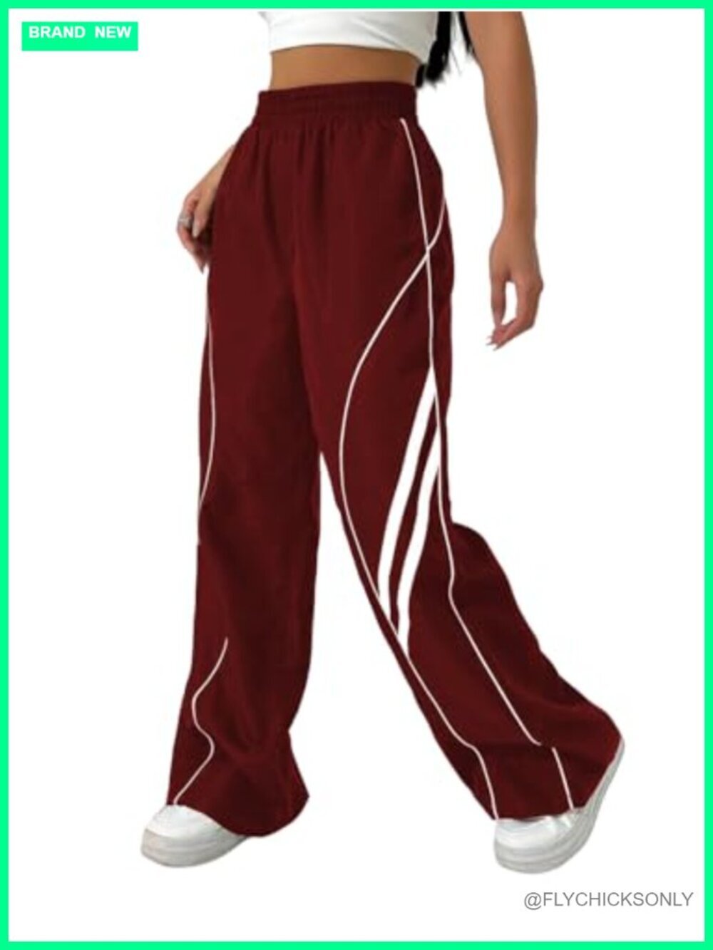 Baggy Y2k Parachute Pants Wide Leg Sweatpants Track Pants